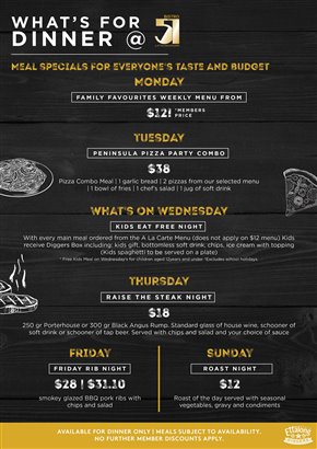 Dinner Specials