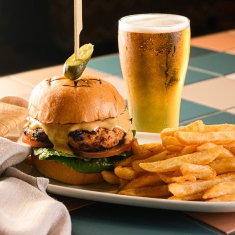 Peri Peri Chicken burger