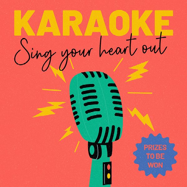 Karaoke - Social Tile 600x600 - Ettalong Diggers